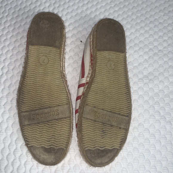 Soludos red and white stripe Espadrilles - Picture 3 of 4